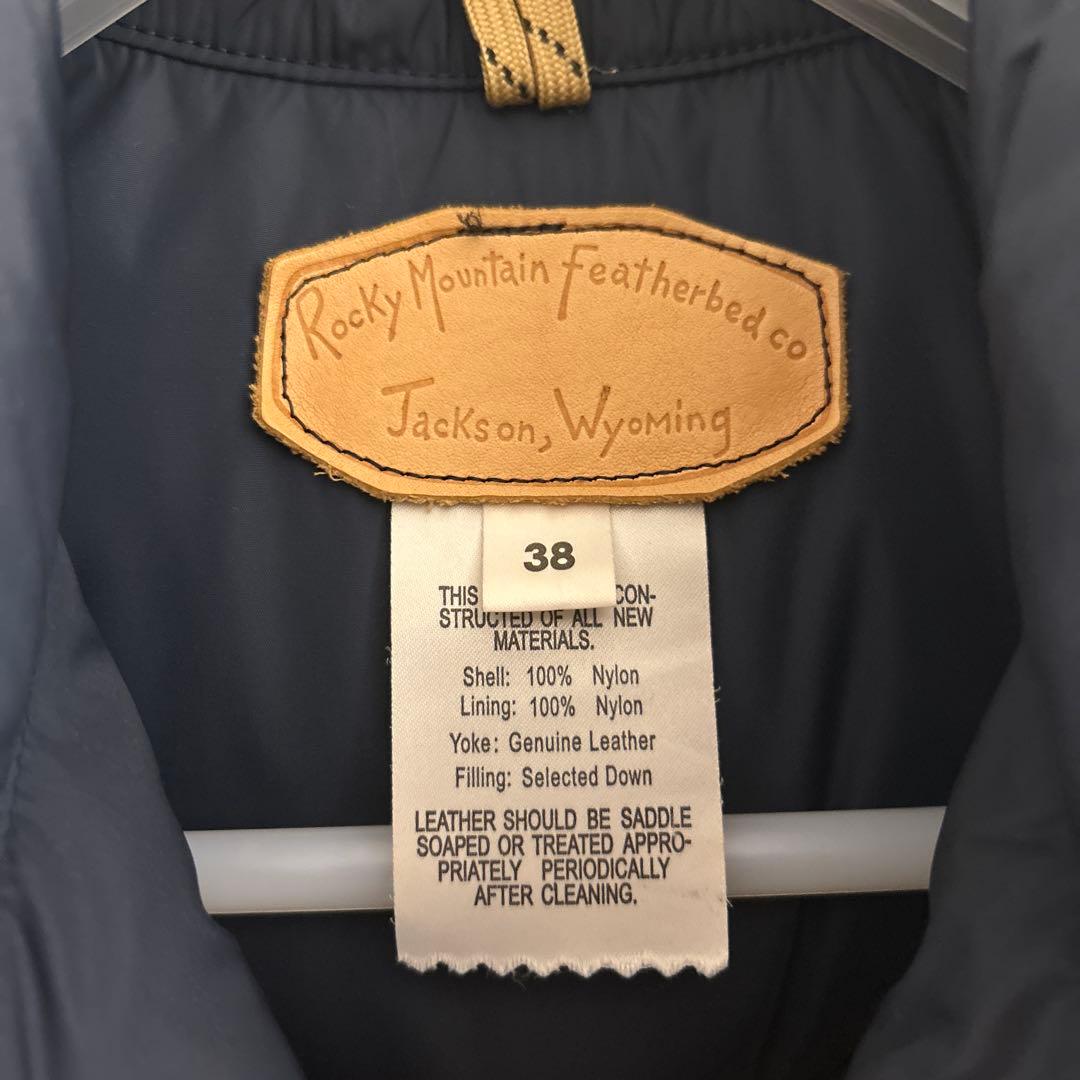 超美品　Rocky Mountain Featherbed ダウンベスト 38