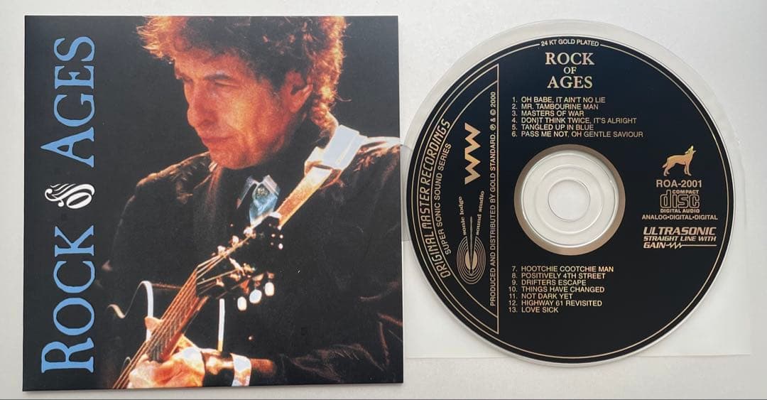 洋楽 BOB DYLAN Spring 2000 Tour 5 Gold Disc