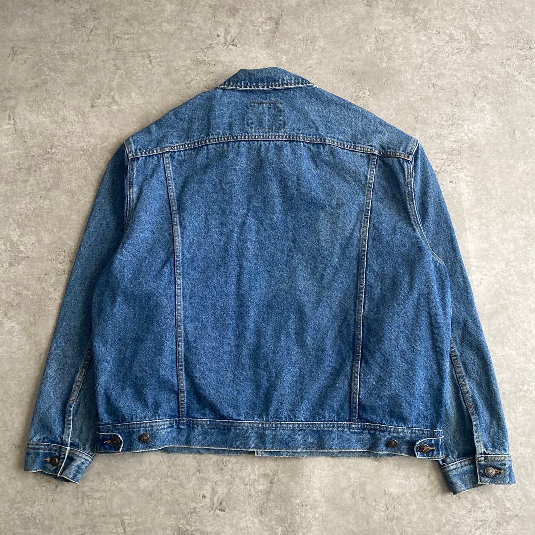 90s 00s Lee 71075デニム トラッカー ジャケット XL