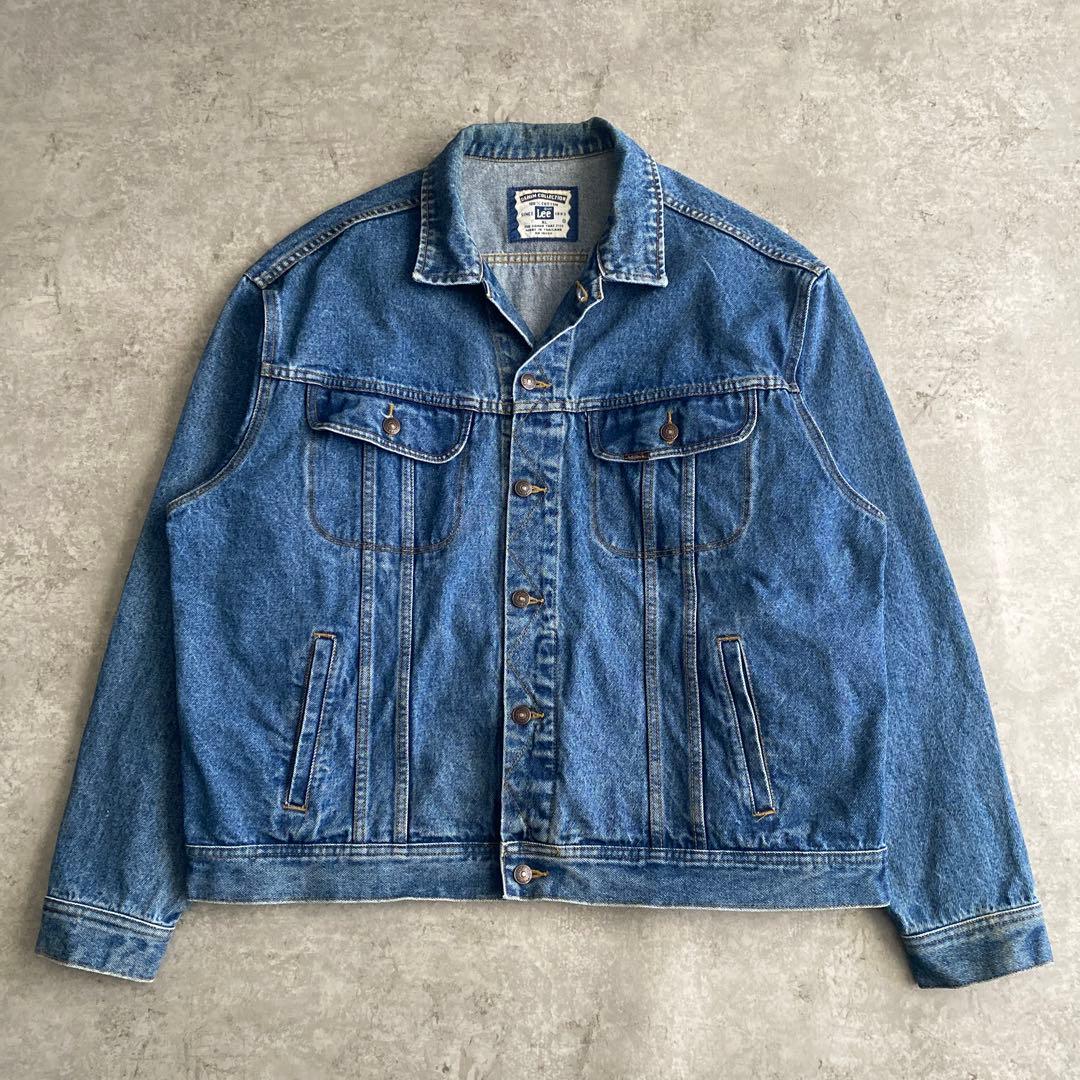90s 00s Lee 71075デニム トラッカー ジャケット XL
