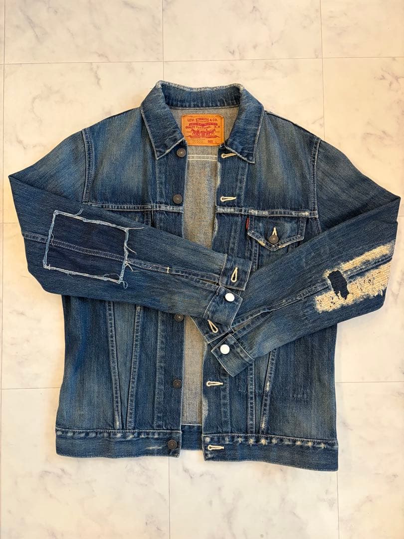 キムタク着用モデル Levi's 70505 ビンテージ加工 デニムジャケット