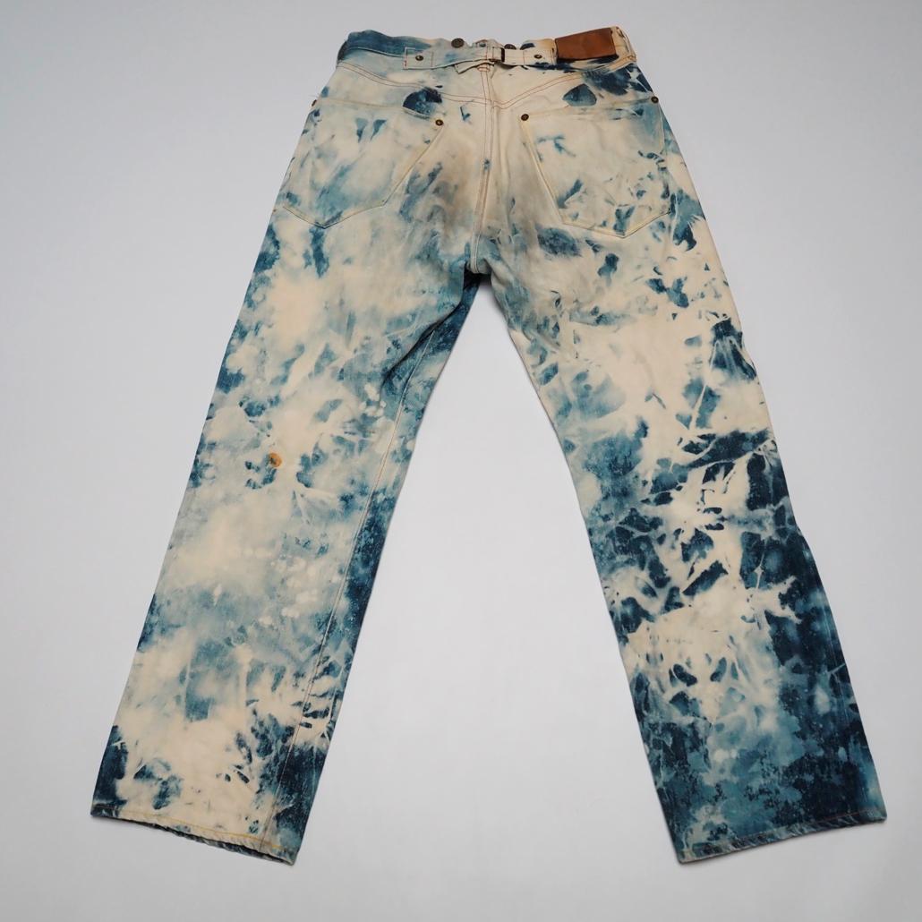 一点物 BOWERY BLUE MAKERS ブリーチデニムセットアップ