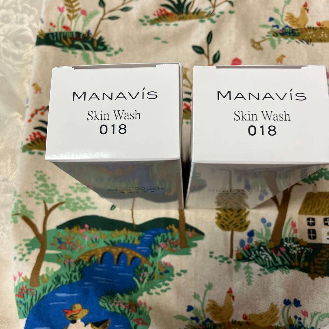 マナビス化粧品　洗顔料 MANAVIS Skin Wash 018 2本セット