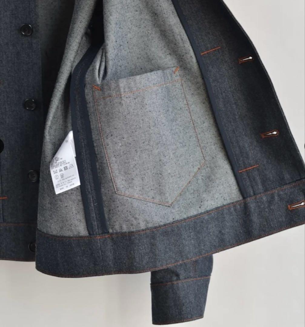 ジャケット・アウター tilt the authentics Silk Denim Jacket