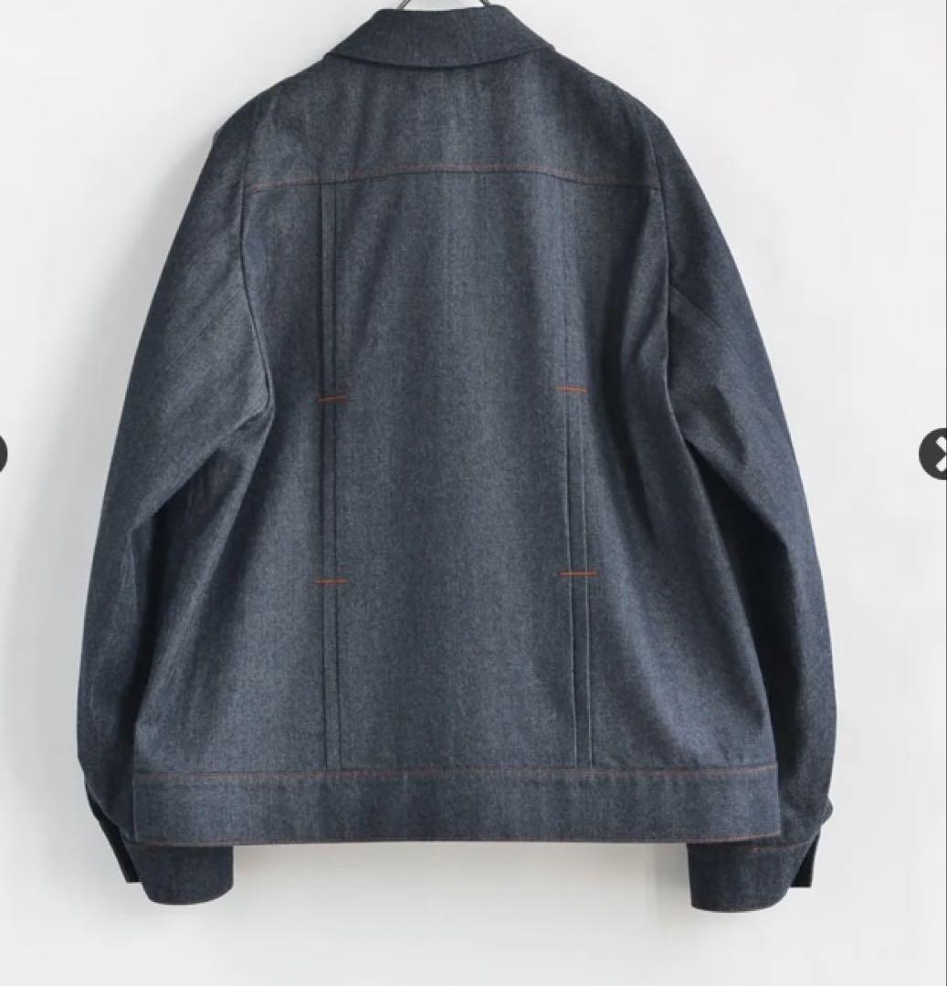 ジャケット・アウター tilt the authentics Silk Denim Jacket