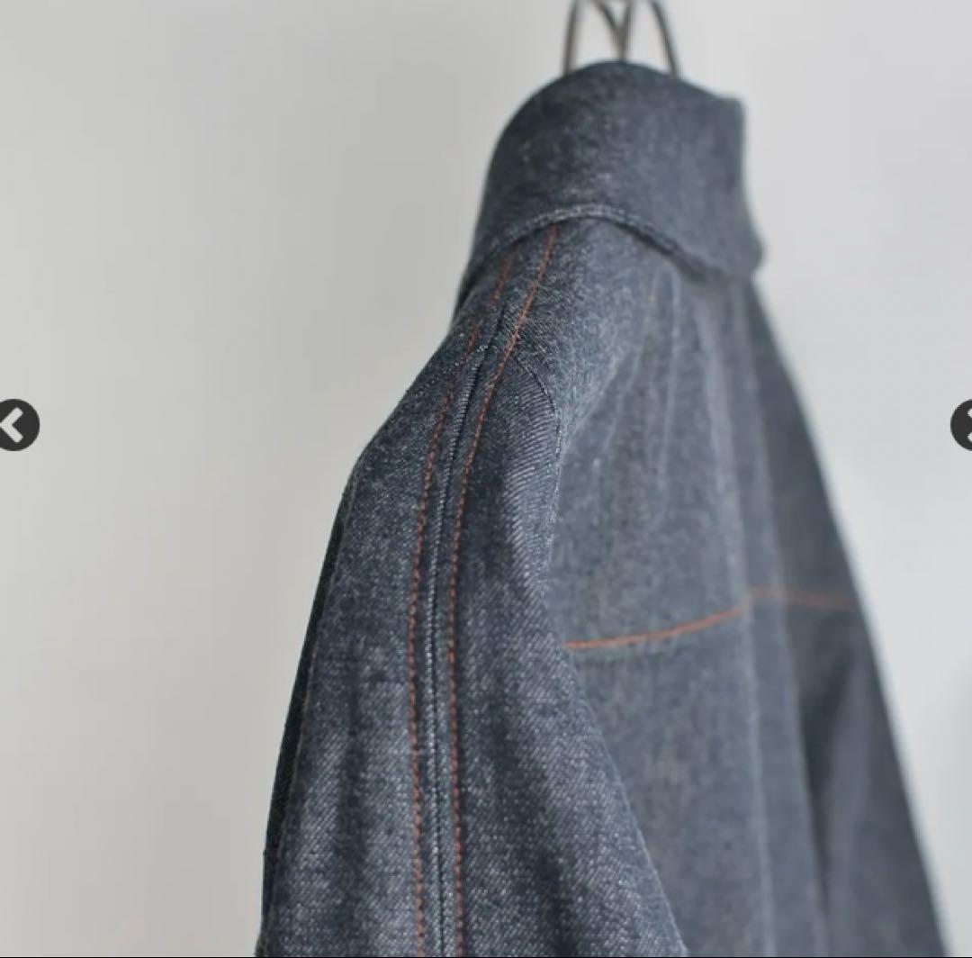 ジャケット・アウター tilt the authentics Silk Denim Jacket