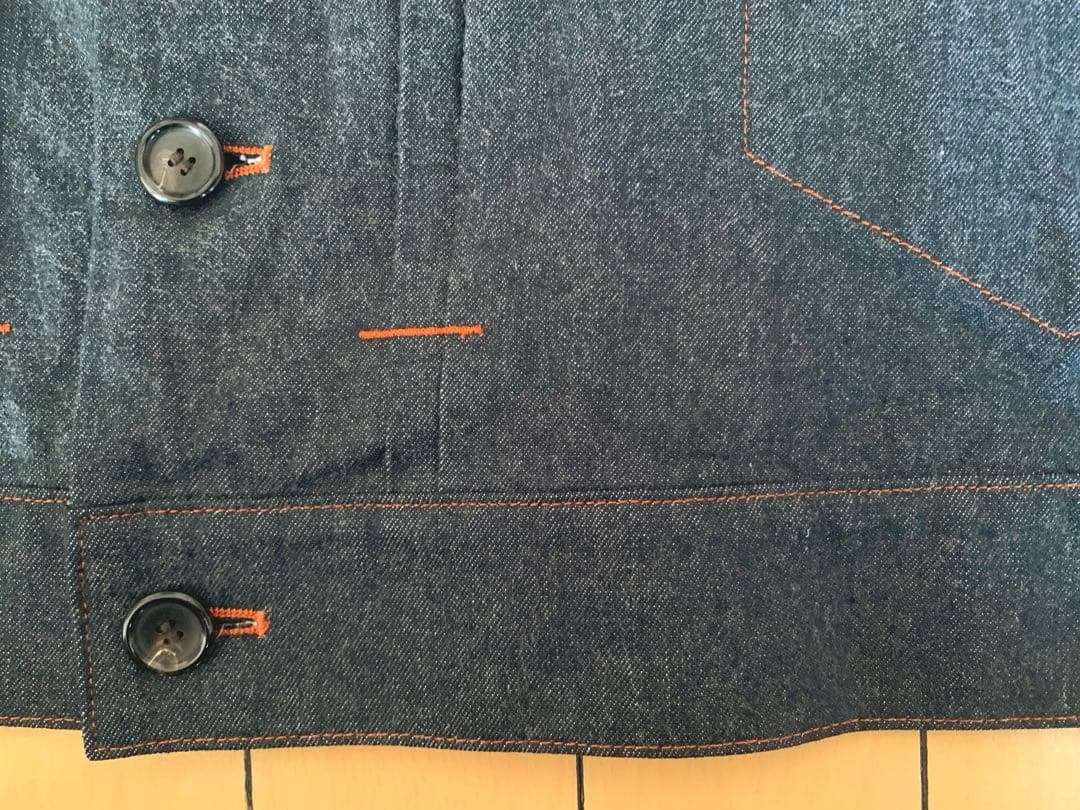 ジャケット・アウター tilt the authentics Silk Denim Jacket