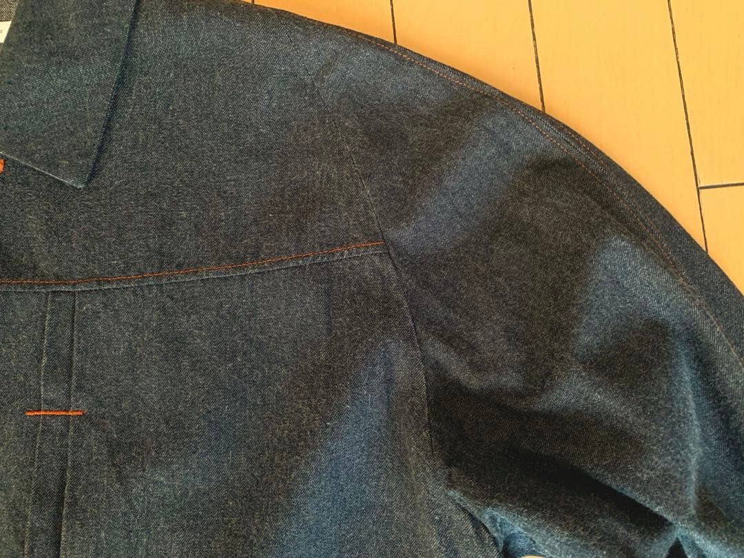 ジャケット・アウター tilt the authentics Silk Denim Jacket