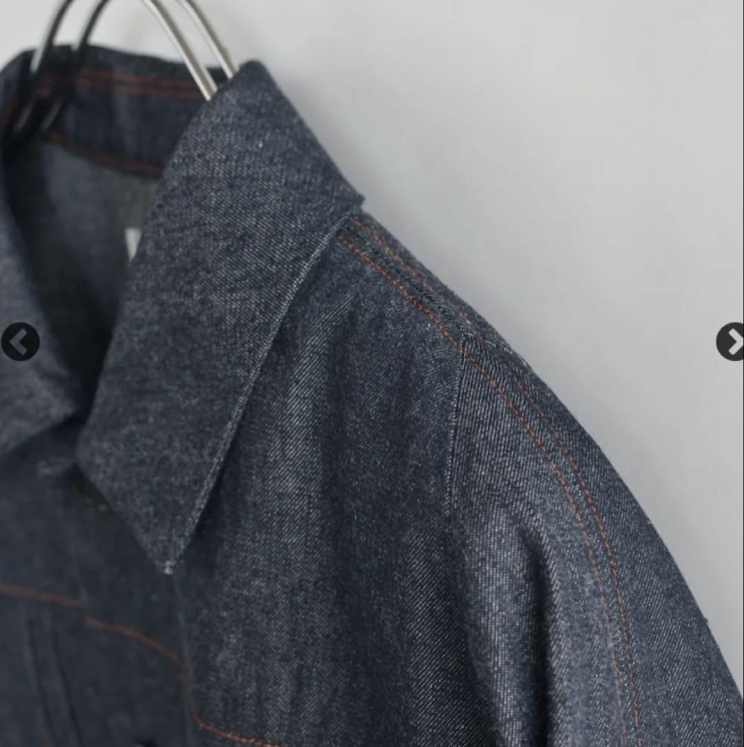 ジャケット・アウター tilt the authentics Silk Denim Jacket