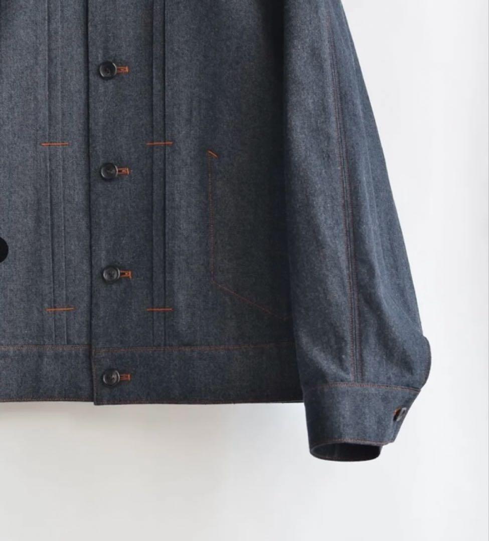 ジャケット・アウター tilt the authentics Silk Denim Jacket