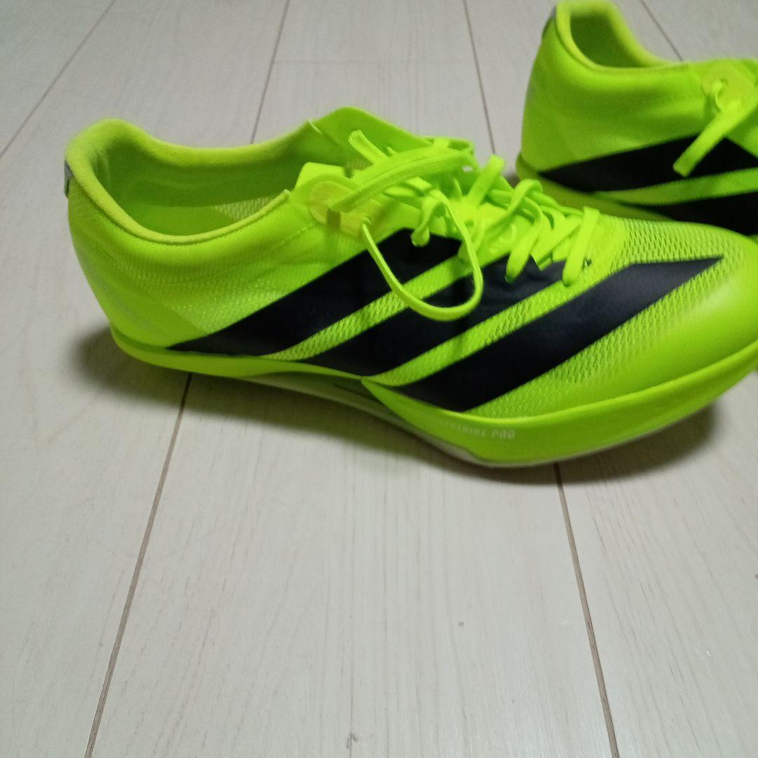 adidas スパイクシューズ 蛍光イエロー/ブラックプライムsp427.0