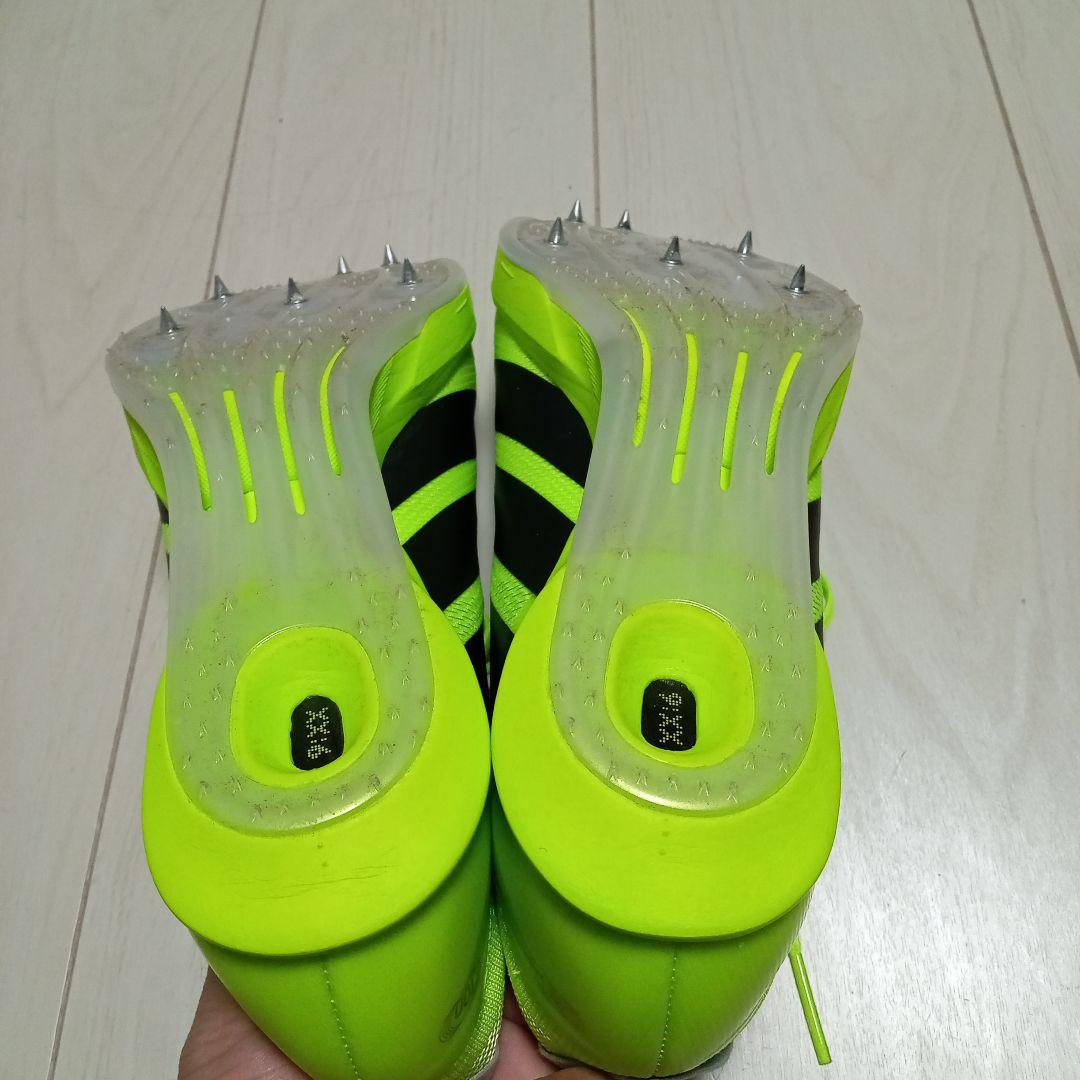 adidas スパイクシューズ 蛍光イエロー/ブラックプライムsp427.0