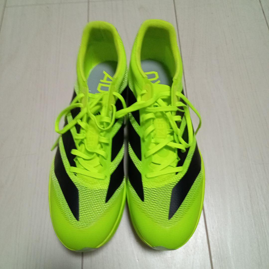 adidas スパイクシューズ 蛍光イエロー/ブラックプライムsp427.0