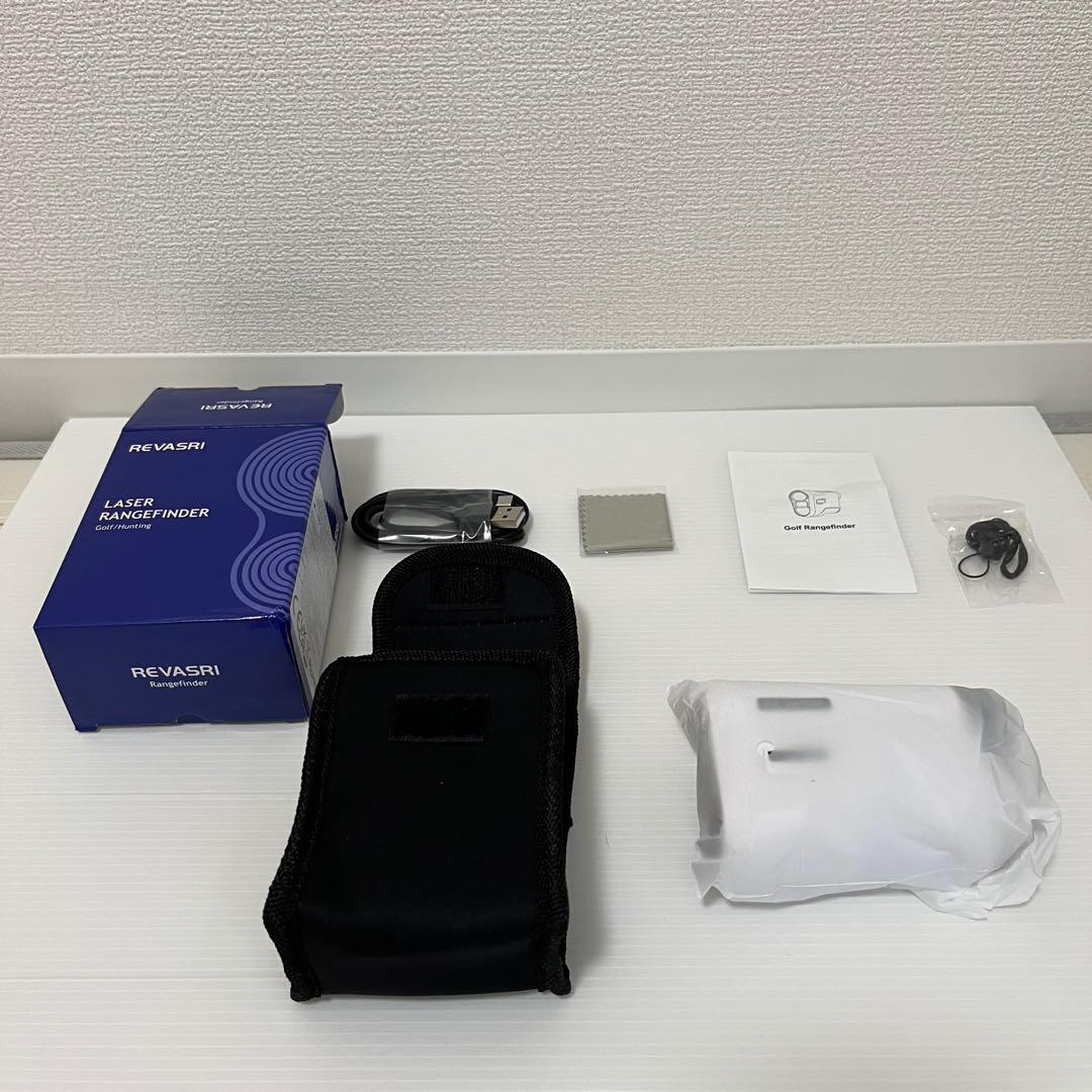 【在庫限り　残り１個‼️】REVASRI ゴルフ用距離計 NK-1000 ホワイト
