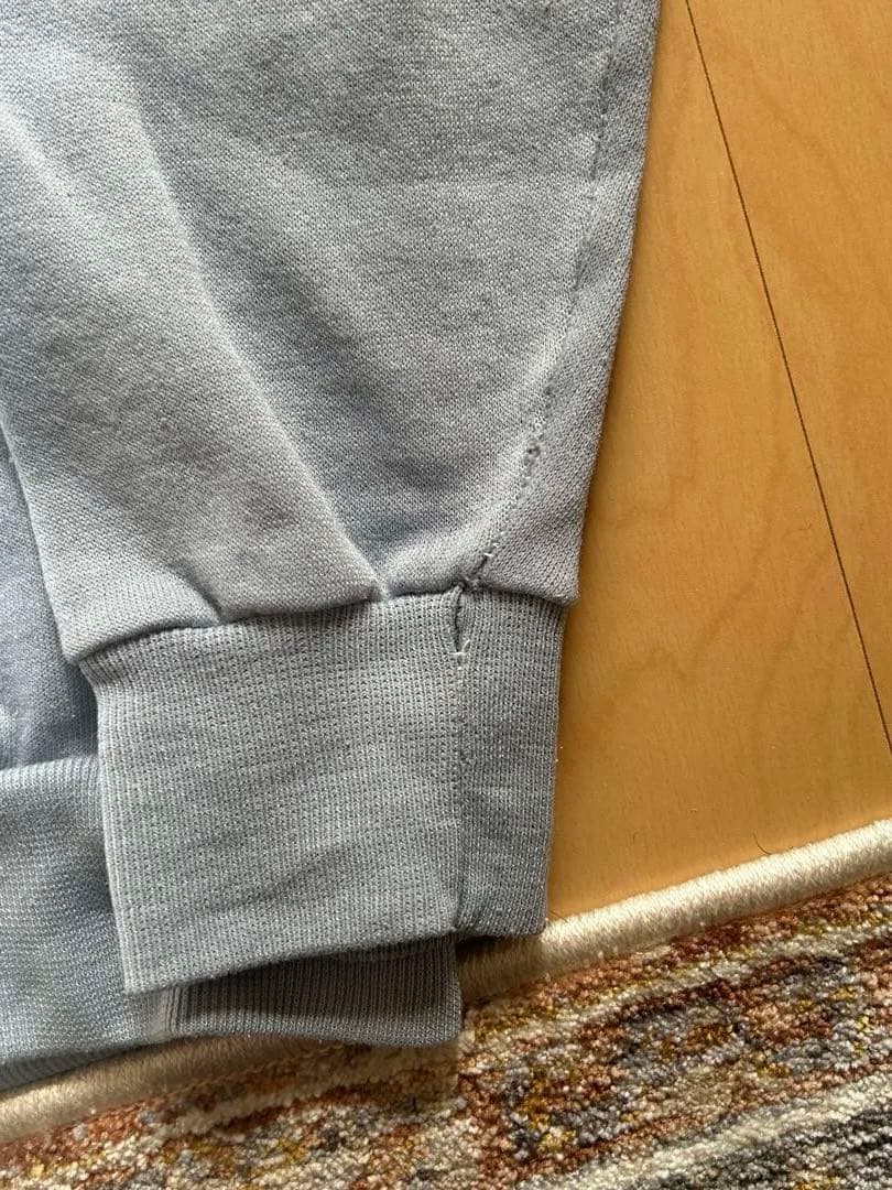 【希少】adidas 80s USA製　フーディー　vintage 短丈