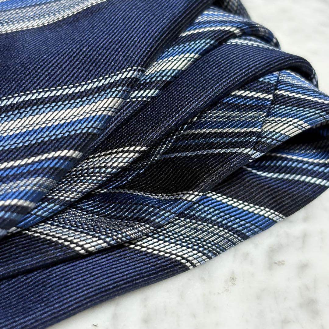 Paul Smith ネクタイ ネイビー ストライプ