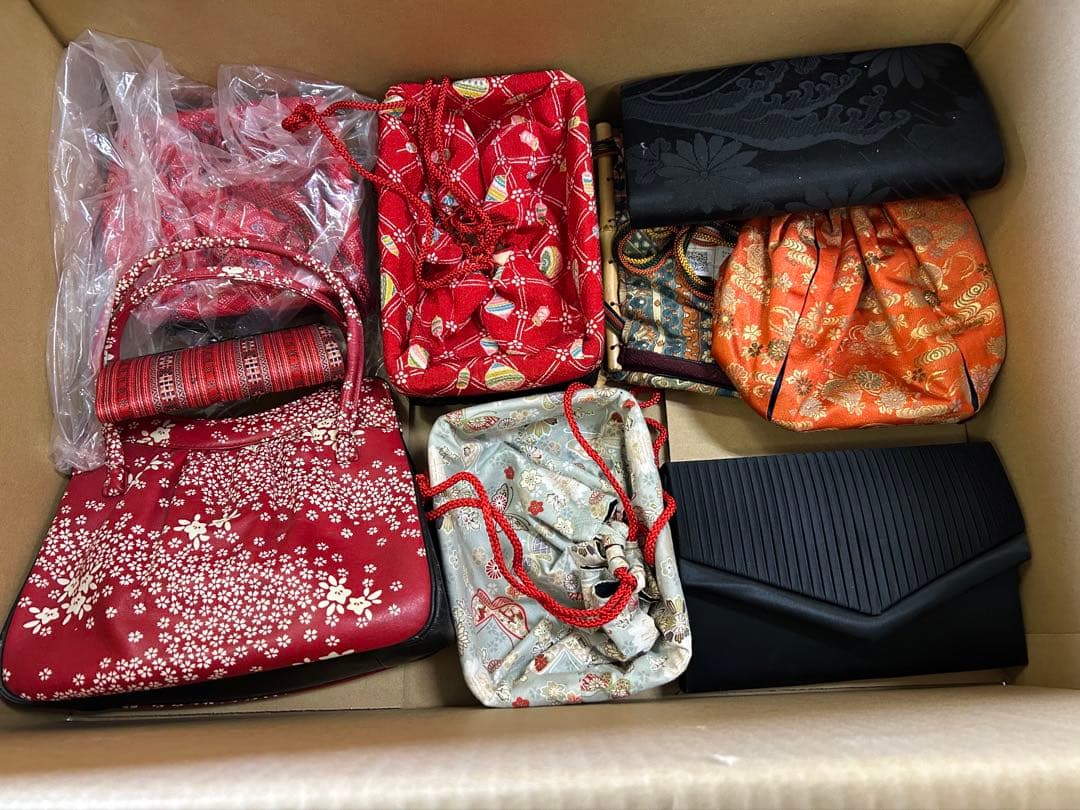 ④中古和装バッグ40個