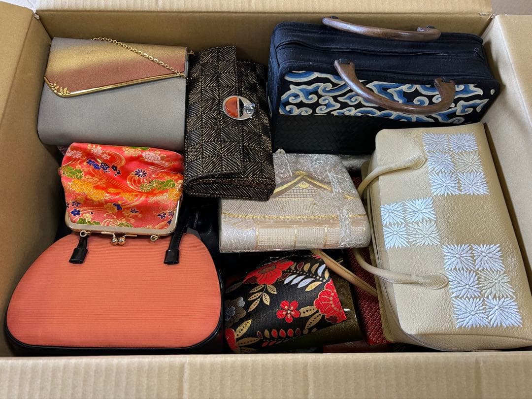④中古和装バッグ40個