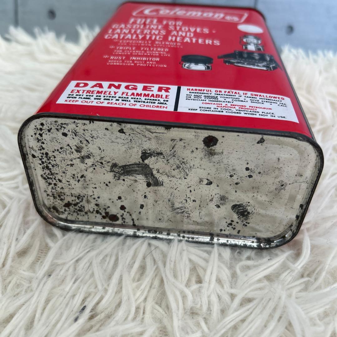 【レア】coleman ビンテージコールマン　ガソリン缶　レトロ　キャンプ