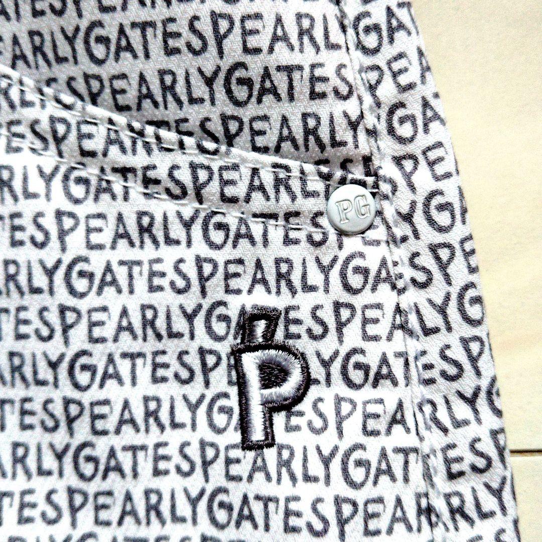 PEARLY GATES ロゴプリントスカート P-89