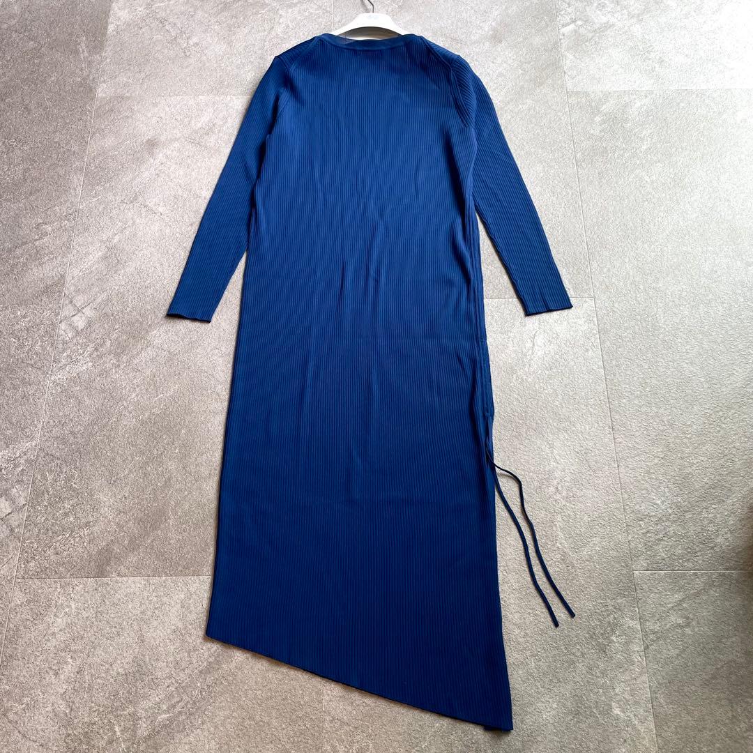 極美品/近年★セオリーリュクス　ESTATE ロングワンピース　スリット　38