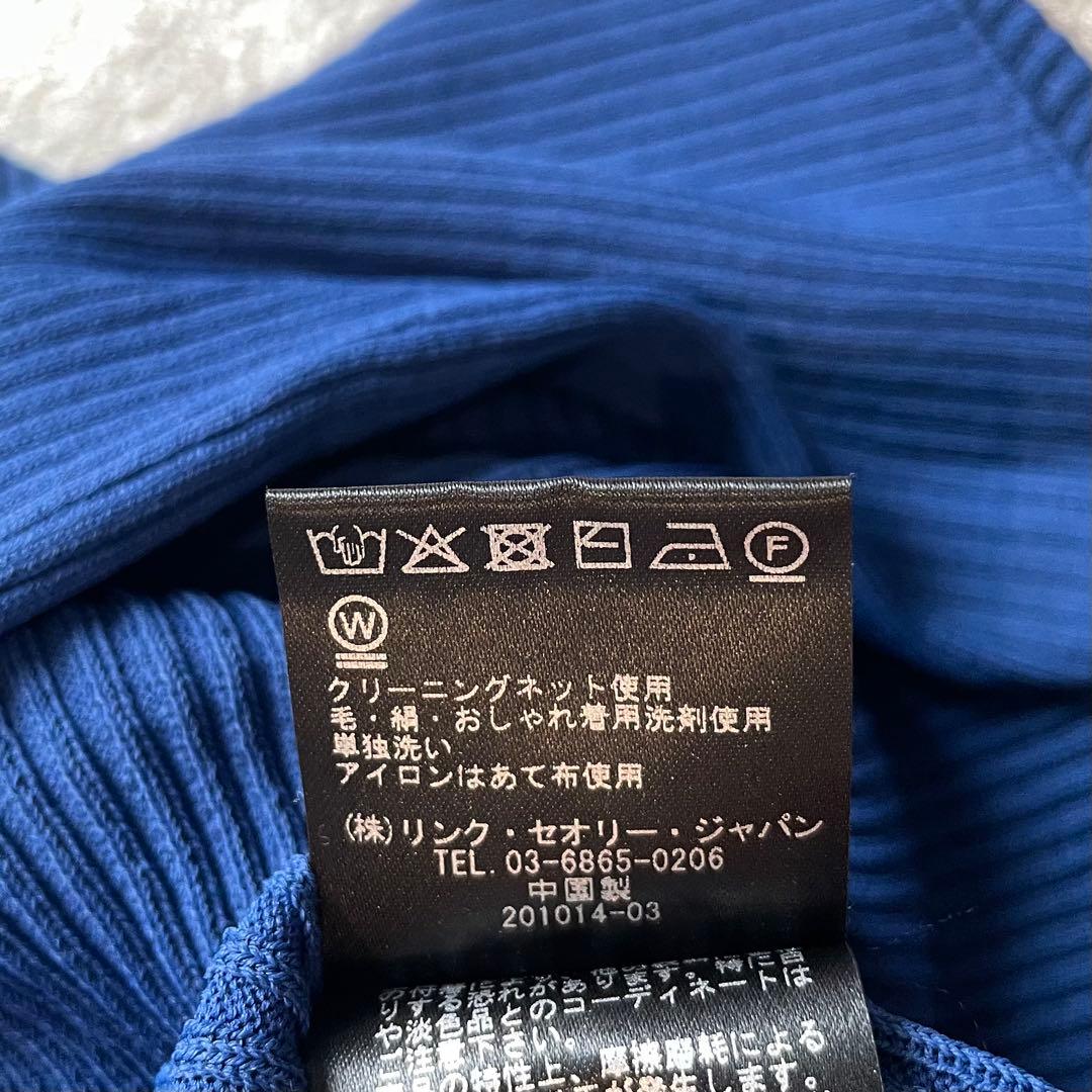 極美品/近年★セオリーリュクス　ESTATE ロングワンピース　スリット　38