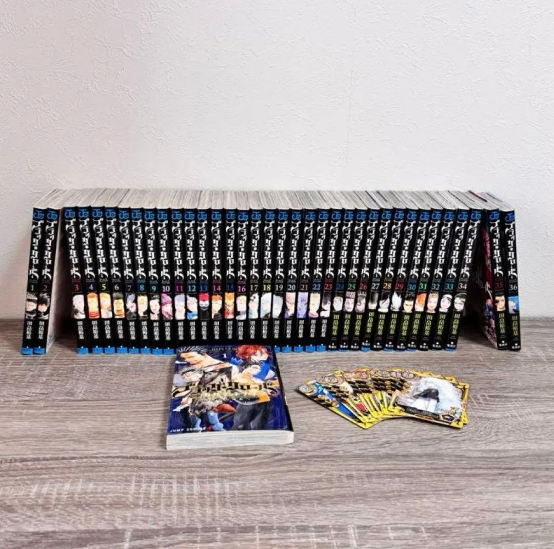 ブラッククローバー 1〜36巻＋外伝カルテットナイツ１巻カード11枚付