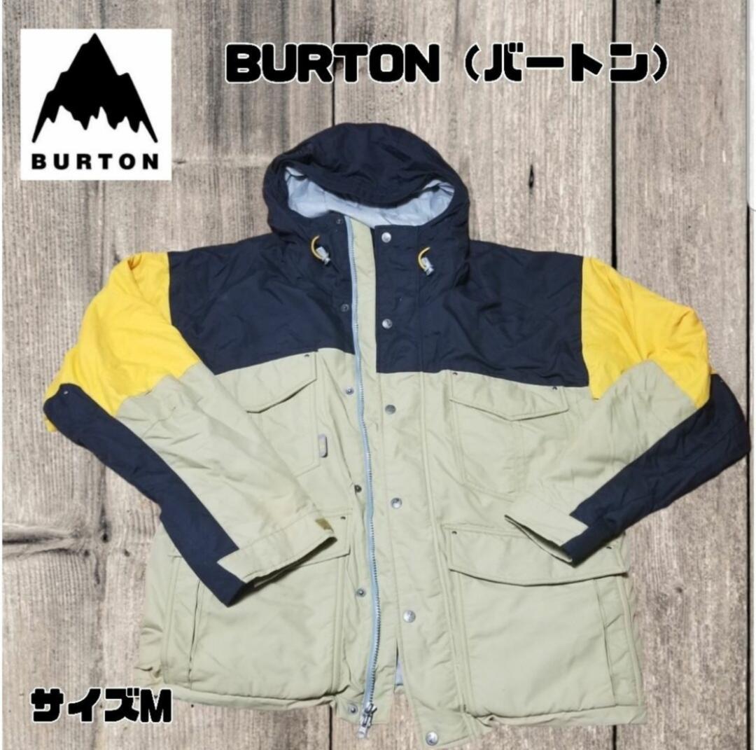 BURTON　バートン　スノボウェア　ジャケット　メンズ　M　&　FIRE AN