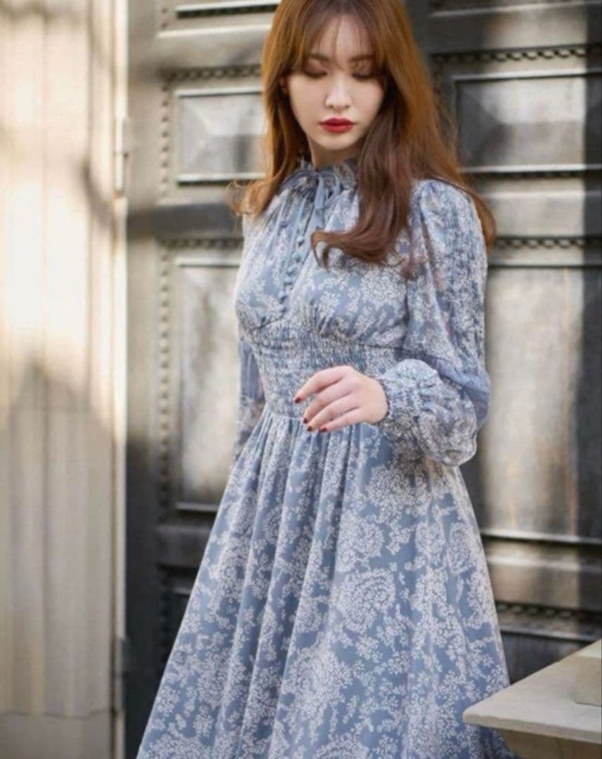 Y*@様 herlipto Winter Floral Long-sleeve