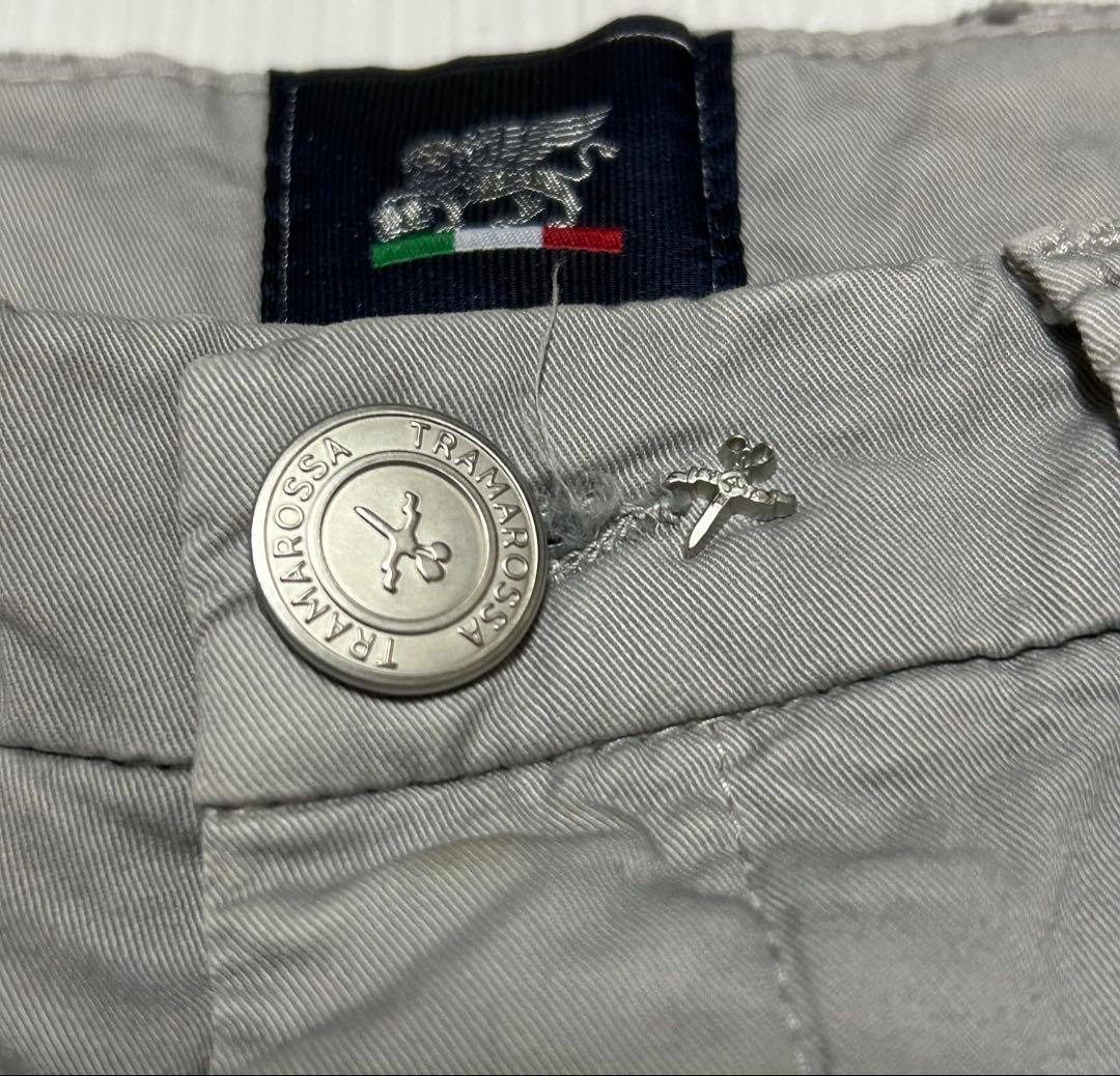 TRAMAROSSA Amerigo グレーストレッチ カーゴパンツ　イタリア製