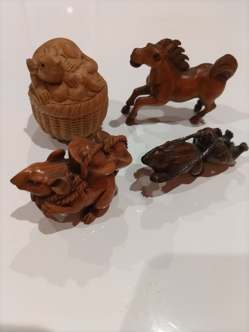 根付　4点