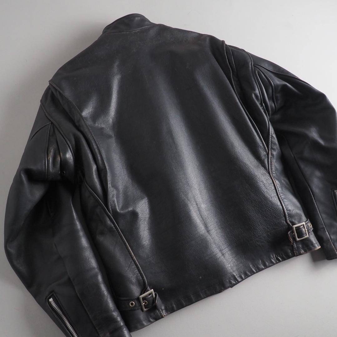 Schott　641　size40　シングルライダースジャケット　ライナー付き