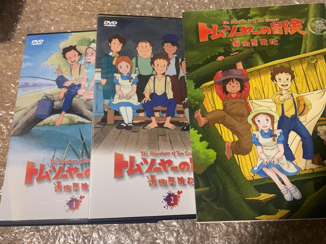 トム・ソーヤーの冒険 TV全話 DVD (全49話)台湾輸入盤 日本語/中国語