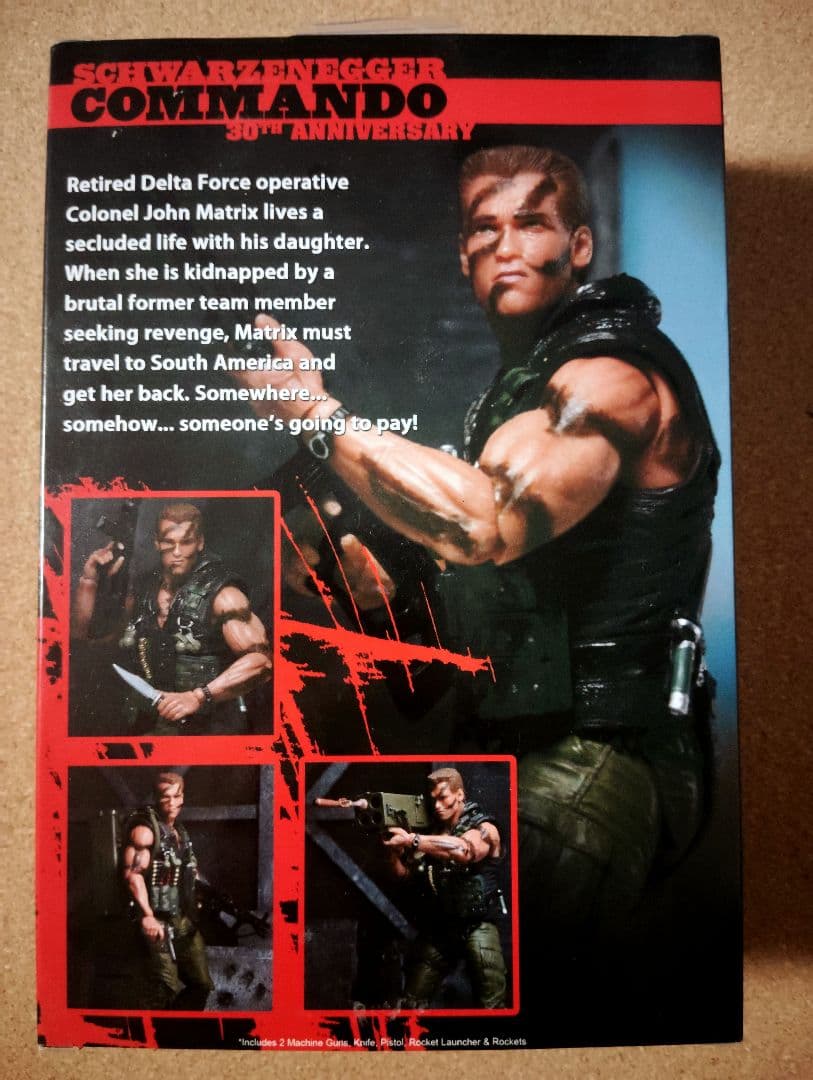 SF・ファンタジー・ホラー 15.NECA/COMMANDO 30TH ANNIVERSARY