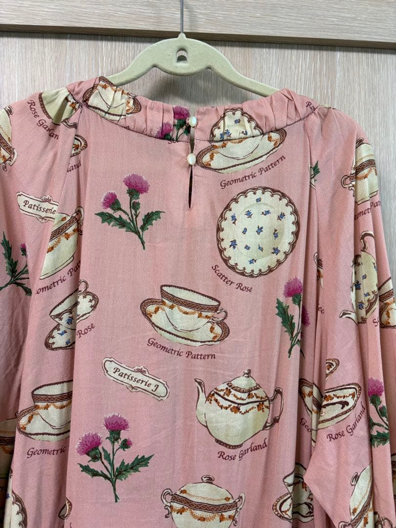 jane marple Tea for two embroideryワンピース