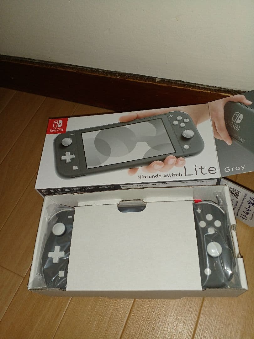 (新品未使用) Switch Lite ブルー、グレー2台セット