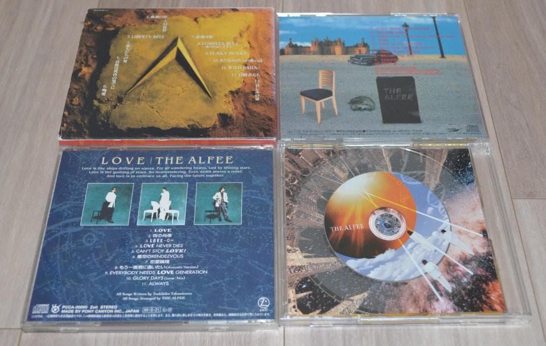 【R5K】THE ALFEE CD 4枚セット⑥