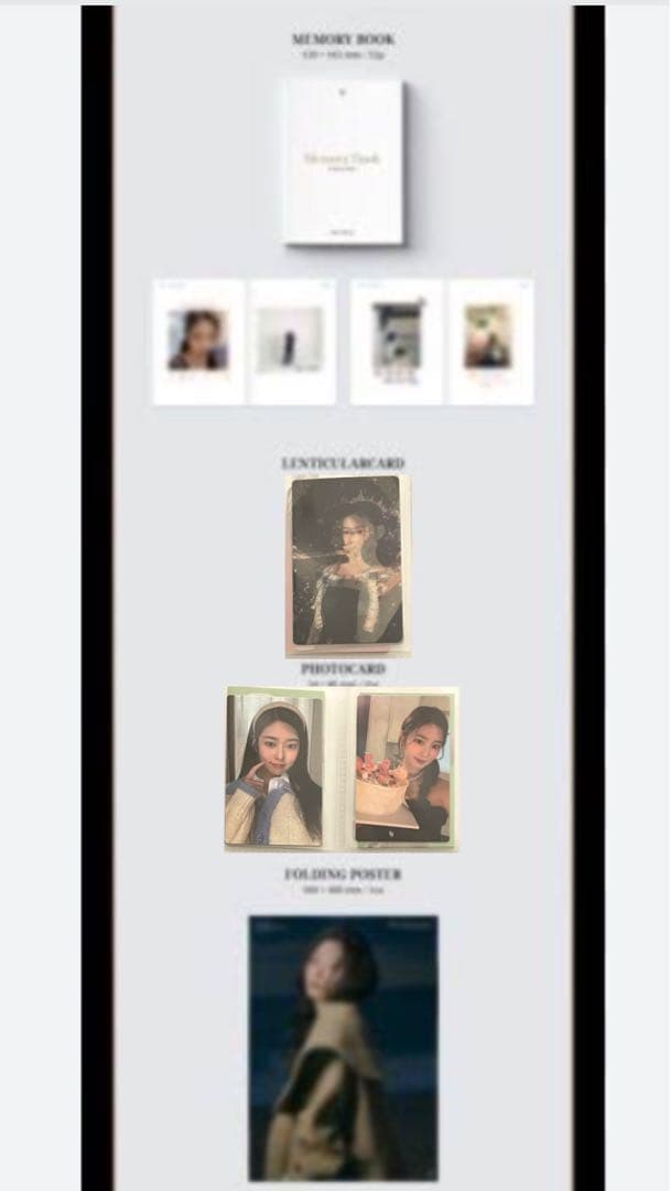 ミンジュ　フォトブック　　Photobook [Pro Memoria 限定