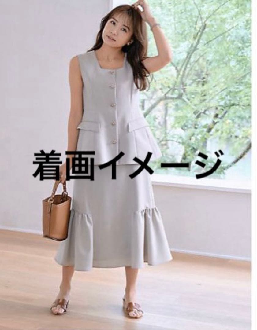 【タグ付き】マーリエ ル カセット× 曽田茉莉江　“涼しげ”華やぎジレブラウス