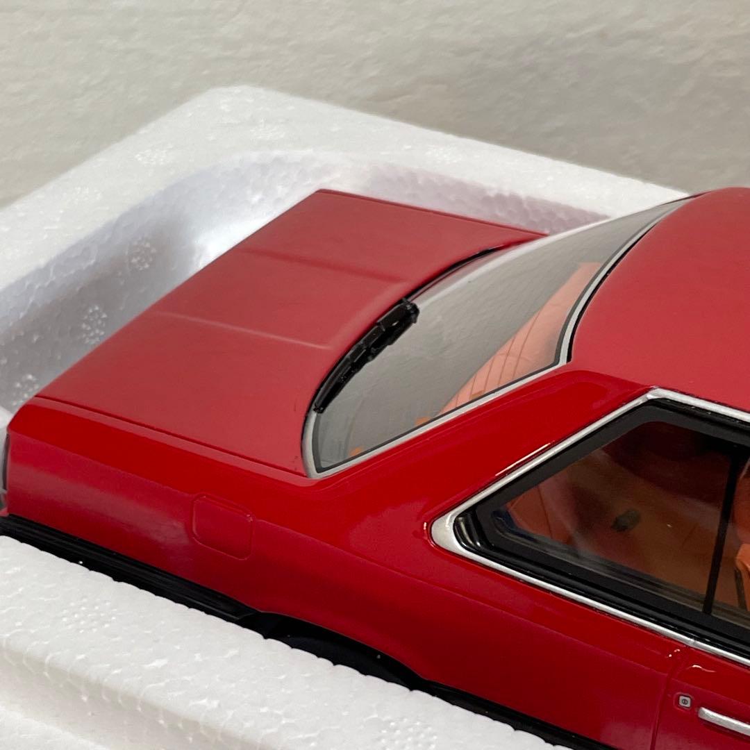 京商 サムライ 1/18 ニッサンスカイライン RS 2000 ターボ レッド