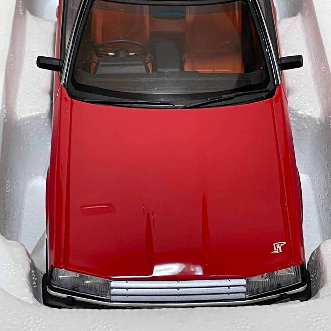 京商 サムライ 1/18 ニッサンスカイライン RS 2000 ターボ レッド