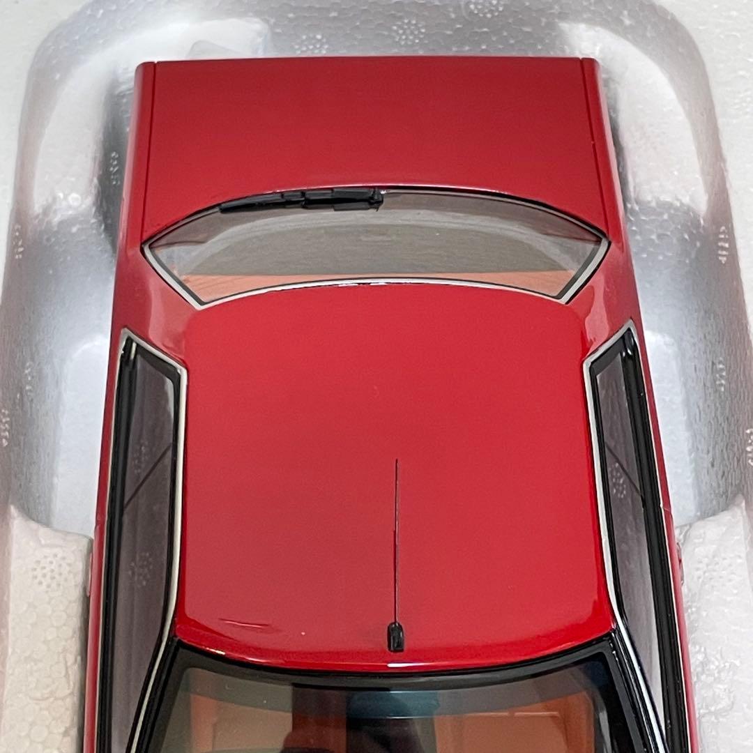 京商 サムライ 1/18 ニッサンスカイライン RS 2000 ターボ レッド