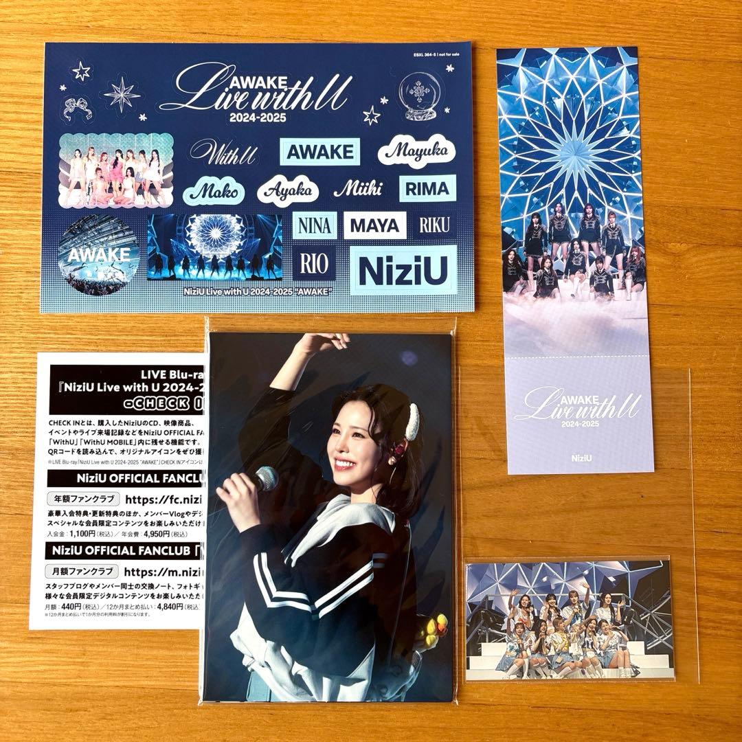 m*u様 NiziU AWAKE Live 2024-2025 完全生産限定盤
