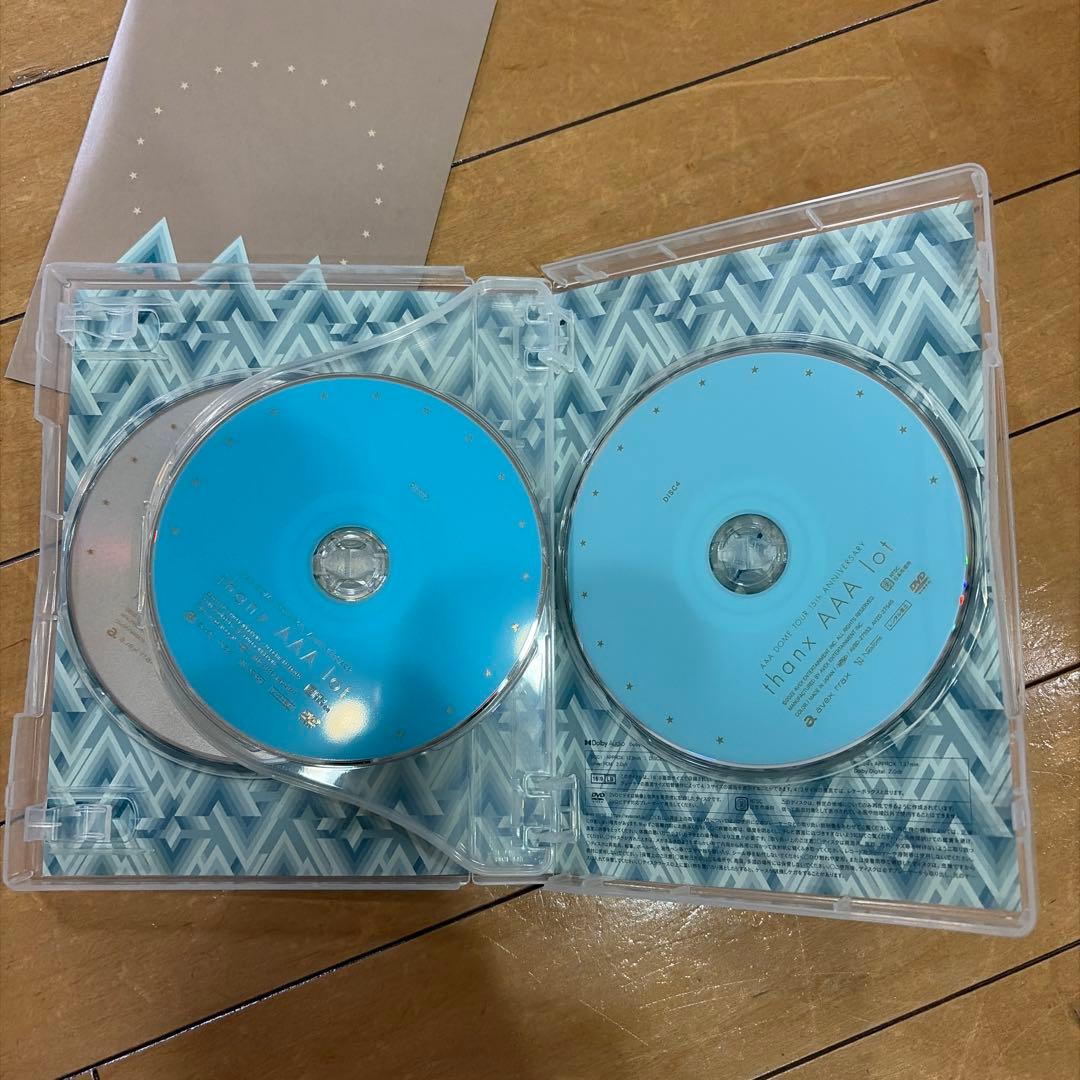 AAA DOME TOUR 15th ANNIVERSARY （DVD 4枚組）
