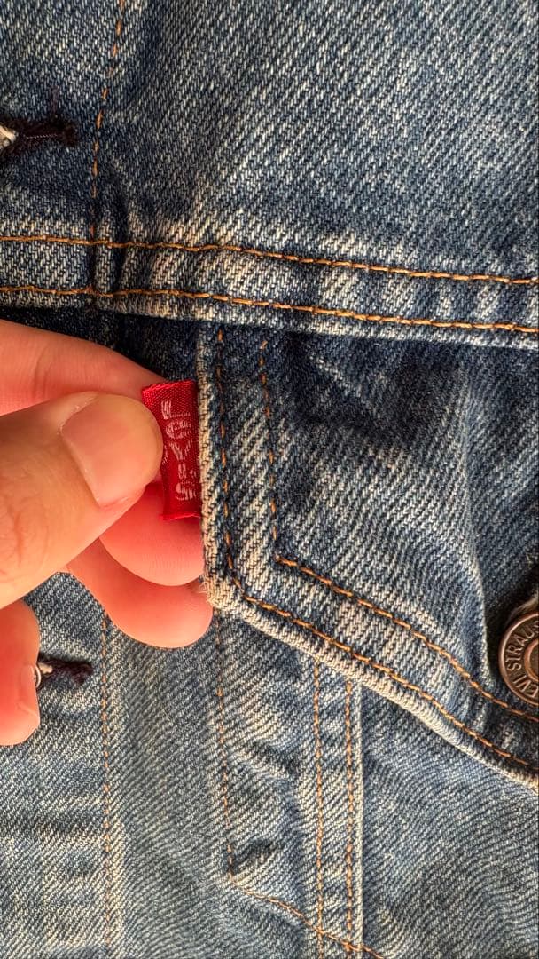 90s Levi’s 70505 trucker Jacket 4th