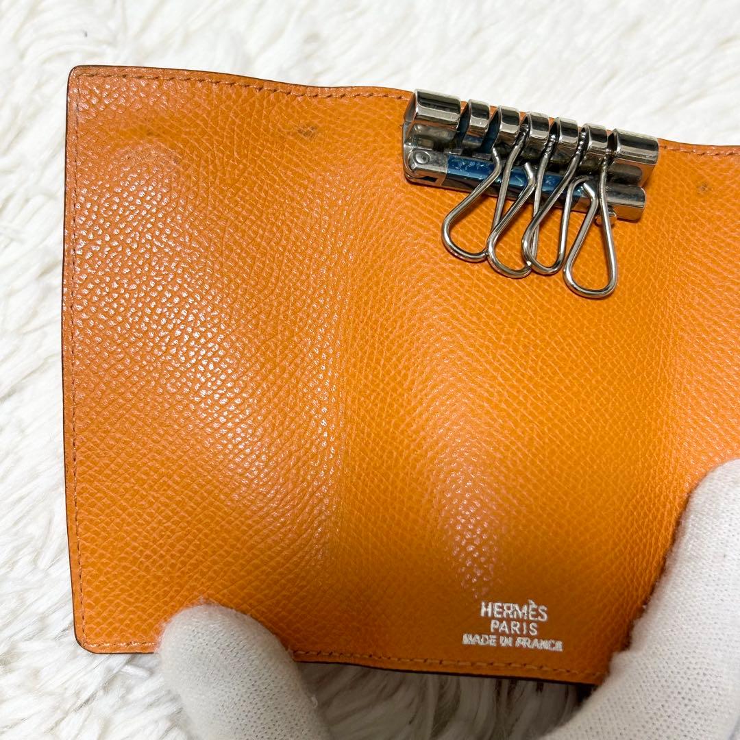 【訳アリ】エルメス HERMES ベアン キーケース