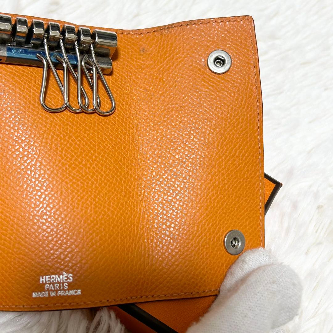 【訳アリ】エルメス HERMES ベアン キーケース