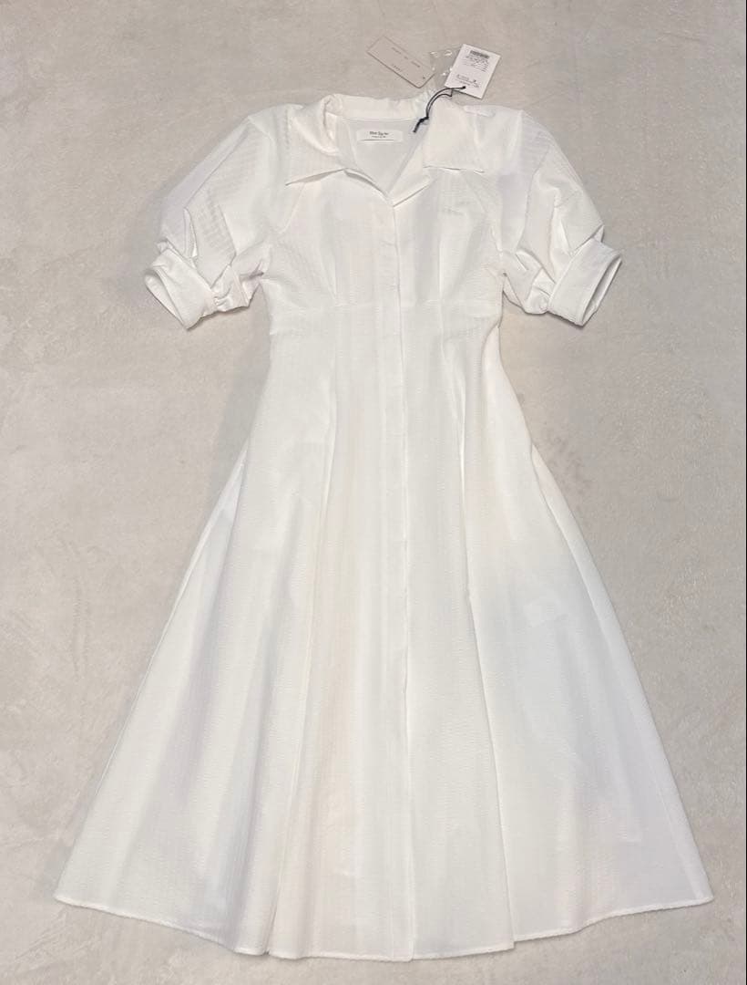 ハーリップ Vienna Volume Sleeve Shirt Dress