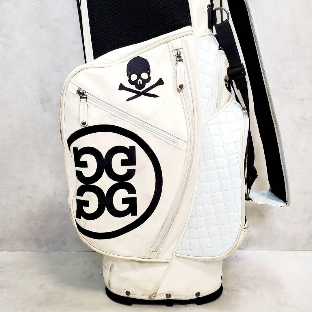 G/FORE × VESSEL スタンドキャディバッグ スカルロゴ フードなし