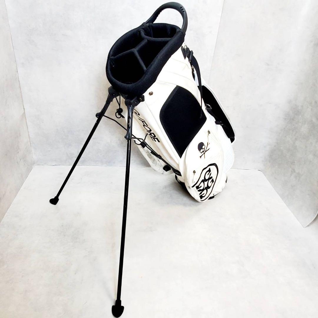 G/FORE × VESSEL スタンドキャディバッグ スカルロゴ フードなし